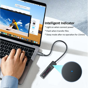 Cable adaptador de doble protocolo M.<span class=keywords><strong>2</strong></span> SSD para Nvme SSD 2230 2242 2260 2280 22110 tipo C USB3.1 NGFF SATA <span class=keywords><strong>2</strong></span> en 1 Adaptador M2 SSD - Product Image 5