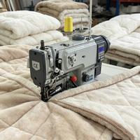 Nouvelle version de la machine à coudre pour la couture de biais de couette, machine à coudre électrique à point noué, machine à matelasser pratique