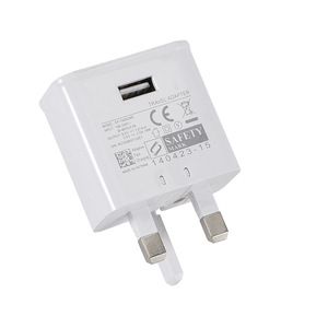 Caricabatterie da Viaggio di Alta Qualità Adattatore di Alimentazione UK a 3 Pin con Cavo USB 2.0 e Tipo C per <span class=keywords><strong>Samsung</strong></span> S8 S9 Ricarica Rapida - Product Image 4