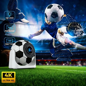 Projecteur domestique Kingsway K9, résolution 1280*720P, décodage 4K, système Android 13, fonctionnement facile, mini projecteur portable - Product Image 6