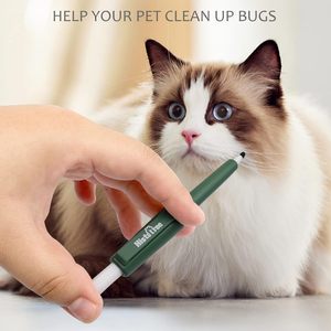 Vật Nuôi Chấy Bắt Bút Xách Tay Dog Ve Bọ chét Loại Bỏ Tweezer Pet Grooming Nguồn Cung Cấp <span class=keywords><strong>Puller</strong></span> Loại Bỏ Công Cụ Cho Chó Và Con Người - Product Image 6