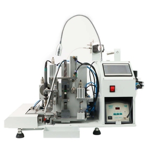 Semi Auto <b>Wire</b> Peeling and Tinning Machine Touchscreen <b>Controlled</b> for USB Cable Production - Product Image 3