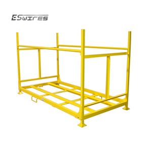 Almacenamiento de almacén apilable plegable con recubrimiento en polvo de metal para camiones - Product Image 4