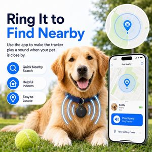 Rastreador GPS para Mascotas Nofitp Ultrafino IP68 con Rastreo en Tiempo Real para Perros y Gatos Compatible con la Aplicación Apple Find My - Product Image 3