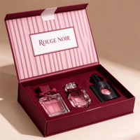 Flacon de parfum personnalisé avec emballage en boîte 50ml Coffret cadeau de parfum de luxe