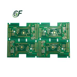 Circuit imprimé <span class=keywords><strong>multicouche</strong></span> à 8 couches (HDI) haute densité FR4 avec cuivre épais, vias aveugles enterrés et contrôle d'impédance, trou de passage en résine - Product Image 1