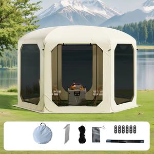 Il nuovo elenco Oxford per il tempo libero all'aperto ventilato traspirante pieghevole tenda da campeggio portatile - Product Image 6