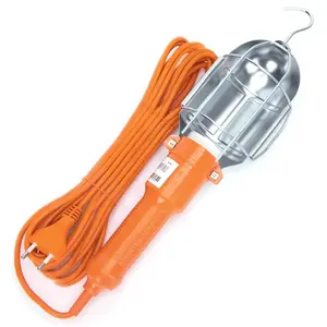 Lámpara de trabajo 2 x 0,75 mm, 10 m, color naranja, ideal para iluminación en talleres y proyectos de bricolaje. - Product Image 1