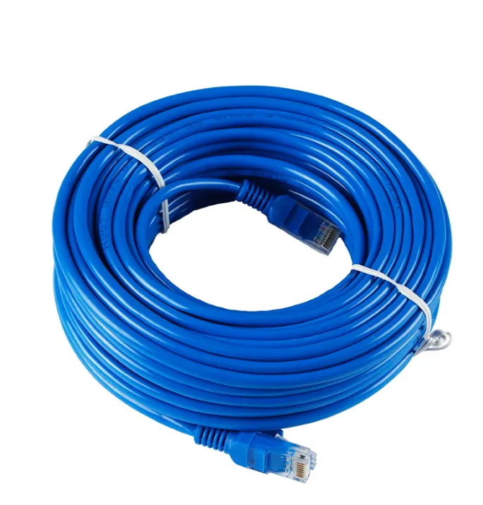 Oem Camera Bm W Spiraal Ethernet Kabel Ip68 Schroefbevestiging Lan Netwerk Blauw Patch Kabel