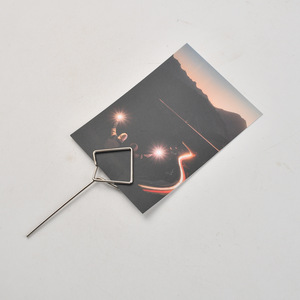 Porta Tarjetas Metálico para Arreglos Florales Platinum Link de Wenzhou, Inserto Plateado para Ramos, Decoración Moderna y Sencilla - Product Image 4