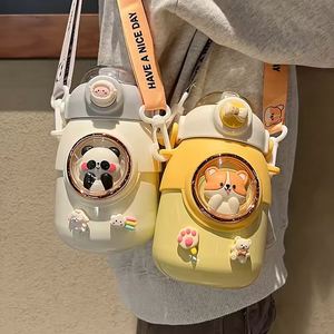 Cute Kawai Thermal Mug 700ML 316 Stainless Steel <b>Thermos</b> for <b>Tea</b> Kid Children Drinks Water Bottle - Product Image 3