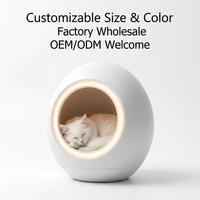 Lit pour animaux de compagnie intelligent à commande climatique par IA |   Lit pour chien et chat avec chauffage et refroidissement automatiques |   Support orthopédique solide pour animaux de compagnie seniors