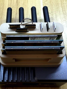 Hộp lưu trữ ván, Bộ định tuyến CPE, mô-đun 5g, thẻ Sim, thẻ TF, chân POGO, hộp lưu trữ in 3D, nhà thẻ - Product Image 3