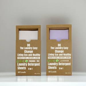 5 In 1 bitki bazlı çamaşır deterjanı levha doğal maddeler çamaşır giysi levha günlük kullanım - Product Image 4