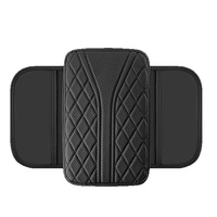 Coussin de protection pour accoudoir de console centrale de voiture, en cuir respirant, universel quatre saisons, tapis de repose-main, organisateur
