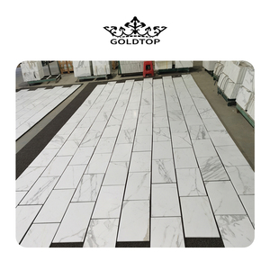 Dalles de marbre blanc Calacatta de haute qualité, luxe, Italie, revêtement mural, décoration d'hôtel, carreaux de pierre naturelle, carrelage de sol en marbre intérieur - Product Image 6