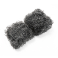 Gris Mixte Noir Couleur Naturel Cheveux Humains En Vrac Crochet Cheveux pour Femme Afro Crépus Dreadlocks Cheveux Humains