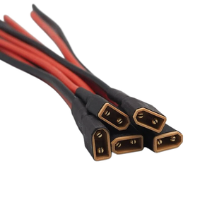 Cable Adaptador para Aeromodelismo <span class=keywords><strong>JFS</strong></span> XT60H, Aislamiento de PTFE/PVC, Núcleo de Cobre, 30A/6A, Conexión Macho/Hembra, Clasificación IP68, Extensión de Alimentación - Product Image 6