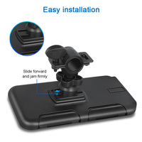 Support de téléphone étanche pour vélo, support de guidon de moto, sac de rangement universel pour vélo, scooter, support de téléphone portable