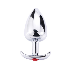 Ensemble de 3 bouchons anaux en cristal, bijoux, forme d'ancre de bateau, métal, acier inoxydable, aluminium, jouets sexuels - Product Image 4