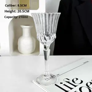 Hoogwaardige Moderne Loodvrije Rode Wijn Drinkglas Set Hoog Sap Cocktailglas 101-200Ml Capaciteit - Product Image 6