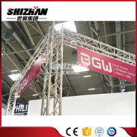 Sistema de exhibición de armadura de aluminio modular, ligero, plegable y portátil, certificado TUV para uso en escenarios y ferias comerciales