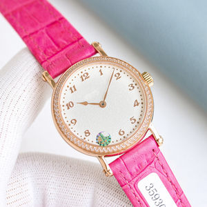 Reloj de Cuarzo Clásico Antiguo para Mujer, Serie Clásica, Acero Fino de Alta Calidad, Espejo de Zafiro, Correa de Cuero de 16 mm, Precio al por Mayor Simple - Product Image 2