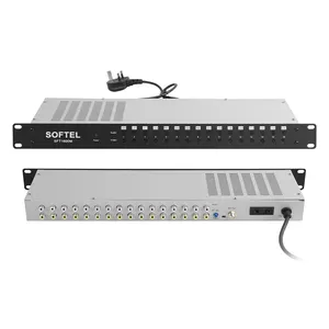 PAL NTSC SECAM modulador CATV Não adjacente 8 canais av para rf modulador