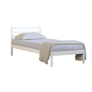 Cadre de lit moderne en bois de pin massif ATLAS Finition peinte aux UV Lits en bois de qualité pour lit king double tailles Meubles de chambre à coucher à bas prix - Product Image 1