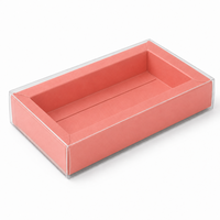 Boîte d'emballage en carton brun pliable de qualité alimentaire pour pâtisseries et biscuits, avec fenêtre en PVC pour desserts, vente en gros