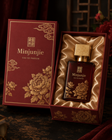 Nouvelle boîte de parfum personnalisée avec couvercle, boîte d'emballage rigide rouge pour parfum, avec logo en relief, design de boîtes de parfum