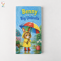 Impression de livres cartonnés pour bébés personnalisés OEM avec coins arrondis, service d'impression de livres d'histoires pour enfants, impression uniquement