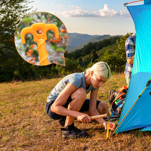 Ensemble d'excavation Chariot pour jouets de sable de plage Fun Pool Digger Play with Sand Tent Pegs - Product Image 5