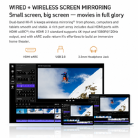 Projecteur Redmi 5 Pro 1080p 1000 CVIA Lumens, projecteur vidéo intelligent pour cinéma maison, WiFi, mise au point automatique, 64 Go, 120 Hz, RMTYYO5PYS
