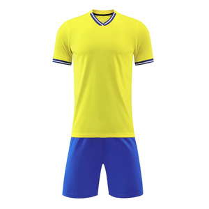 Conjunto Deportivo de Fútbol Estampado de Verano al por Mayor, Conjunto Deportivo para Adultos y Niños, Camiseta de Manga Corta Transpirable de Secado Rápido para Entrenamiento - Product Image 1