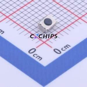 TS-3025-B-C-A Tactile Switch SMD Switch Single Pole Single Throw Round Button 1.6N Vertical Mount - Product Image 1