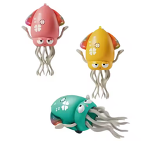 Poulpe Électrique Dansant pour Bébé, Jouet d'éveil pour le temps sur le ventre, avec capteur électrique et lumières LED, pour l'apprentissage de la marche à quatre pattes