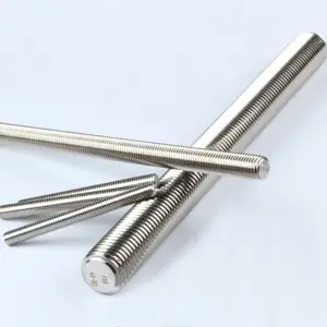 Threaded Rods 1m/2m/3m DIN 975 Stainless Steel 304/316 Plain Finish Metric Thread M2-M42