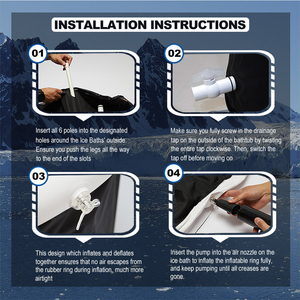 Bañera portátil Takpo para inmersión en agua fría - Product Image 4