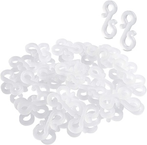 <strong>Gutter</strong> <strong>Hooks</strong> for Outdoor Lights, Plastic Christmas Light Clips, Durable <strong>Gutter</strong> Hang <strong>Hooks</strong> for Outdoor String Lights - Product Image 1