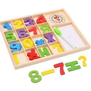 Juguete educativo de números de madera para niños, juguete matemático de cálculo para 2-4 y 5-7 años, rango de edad - Product Image 3