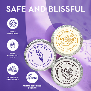 Suministros de aromaterapia personalizados, tableta de ducha, vapor, 18 Uds. - Product Image 3