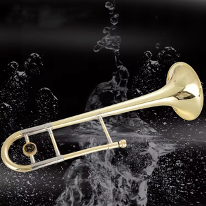 <span class=keywords><strong>Trombone</strong></span> en laiton à clé BB laqué or <span class=keywords><strong>petit</strong></span> alésage <span class=keywords><strong>Trombone</strong></span> ténor en ton sib - Product Image 5