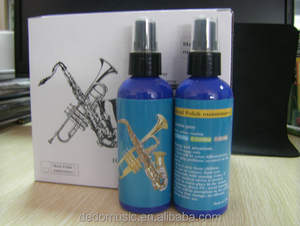Instrument de musique en métal de 100ml adapté à l'outil de nettoyage de polissage de vent de basse de trompette de sax - Product Image 4