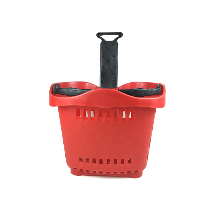 Free Sample Plastic Rolling Basket PP