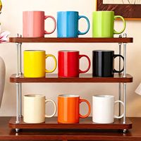 Tasses en céramique personnalisées de 11 oz avec logo pour impression par transfert thermique blanc, idéales comme cadeaux souvenirs personnalisés
