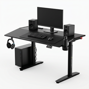 Electric Lazy Desk standing boss desk with Reclining Tilt Top Ergonomic Sit Stand Gaming <b>Computer</b> Desk Adjustable Height - Product Image 1