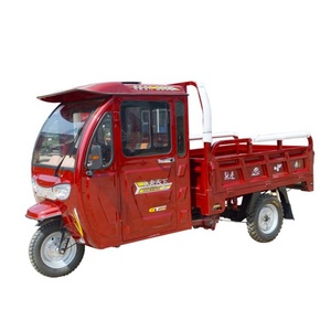 Tricycle de transport à trois roues de haute qualité avec moteur diesel puissant, carrosserie ouverte, tricycle agricole à essence - Product Image 1