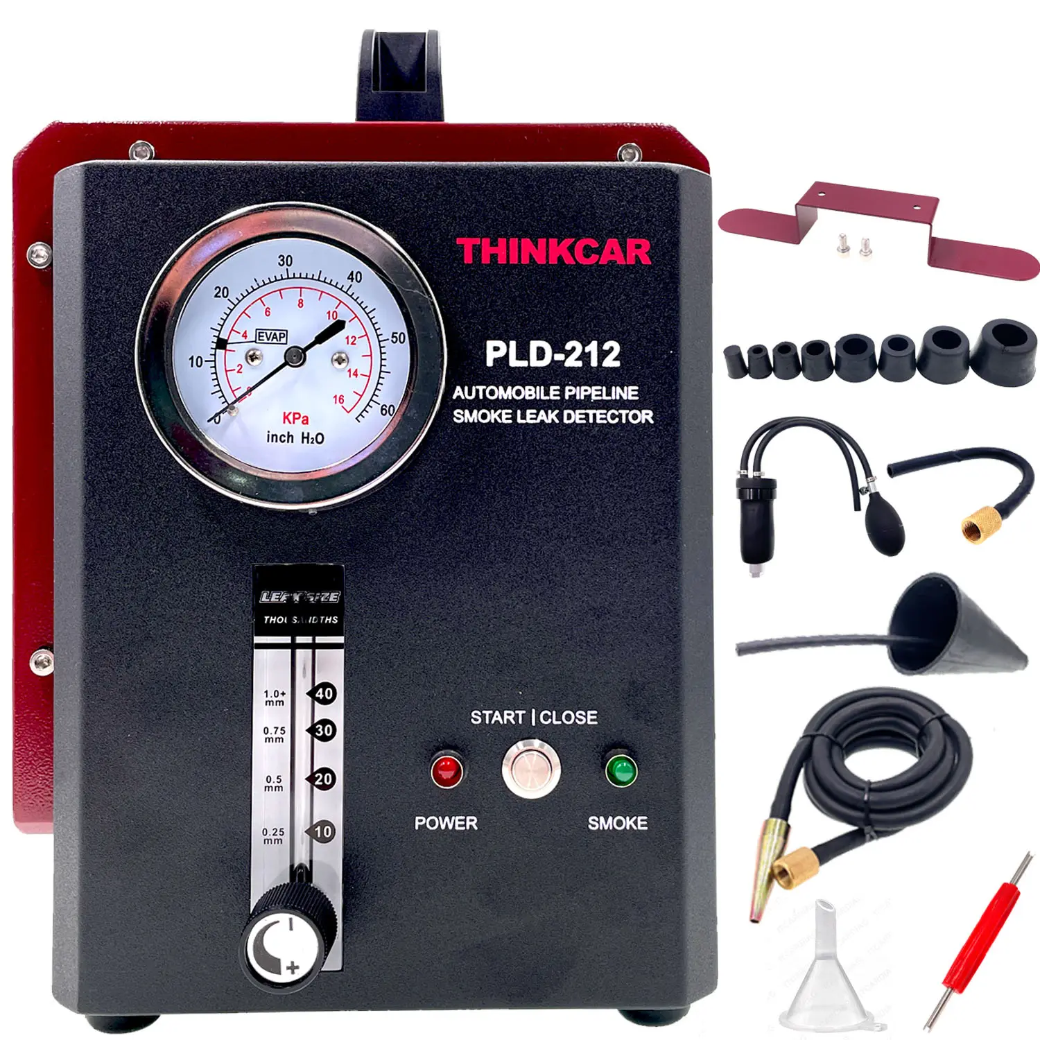 ThinkCar PLD212 PLD 212 צינור אוטומטי לרכב מנתח גלאי דליפת עשן 12V תמיכת רכב מצב טורבו