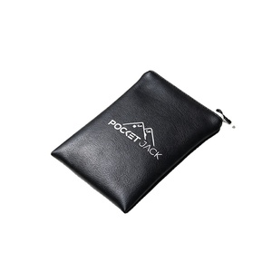Bolsa de Piel Sintética Negra con Cierre para Accesorios de Teléfono, en Oferta - Product Image 1